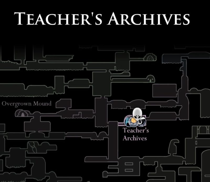 Карта подлокации Teacher's Archives