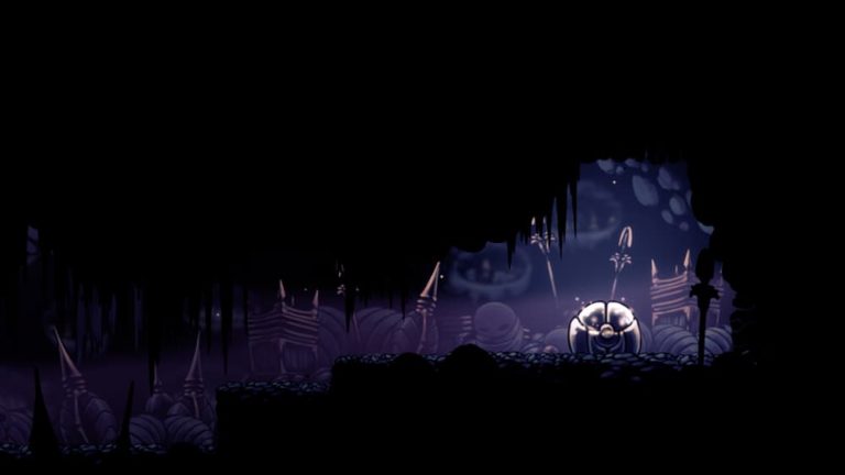 Серая плакальщица hollow knight карта