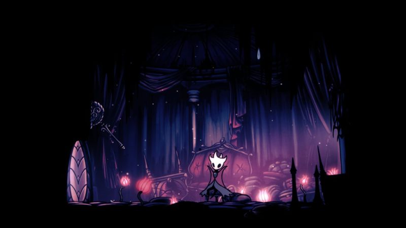 Hollow knight королевские стоки скамейка